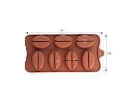 Molde 7 granos de cafe 